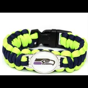 Seattle Seahawks unisex rope wristband bracelet 🆕